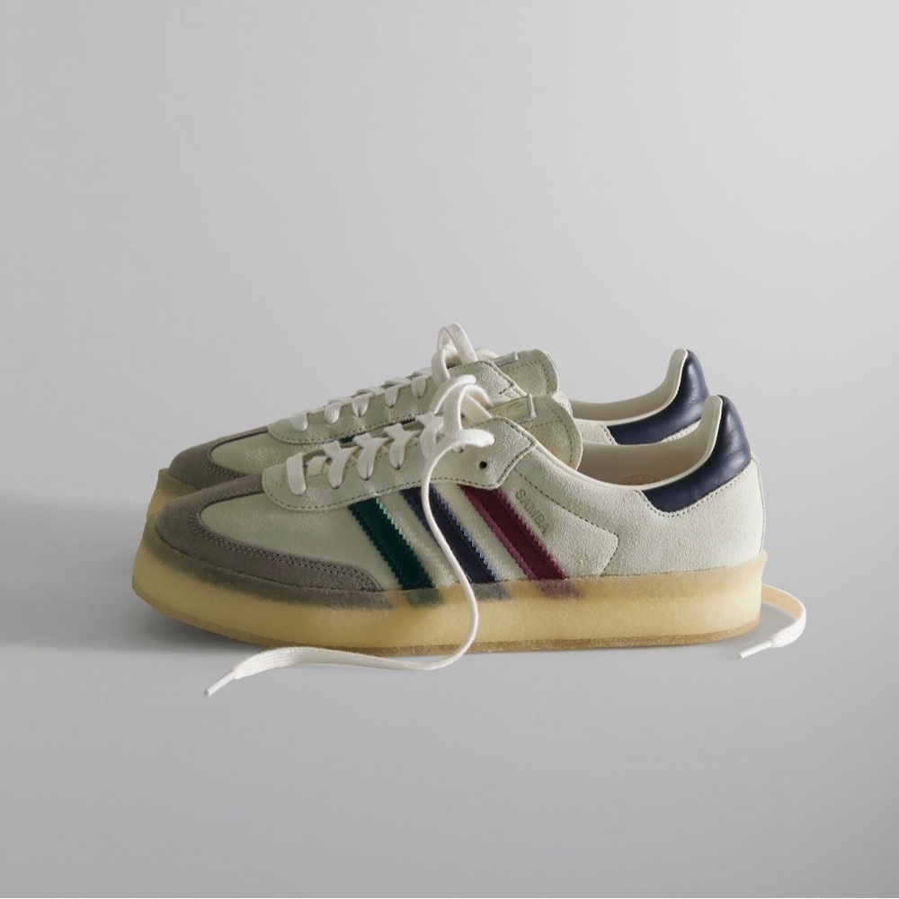 Kith Ronnie Fieg x Clarks x 8th Street Adidas Samba 'Chalk White'